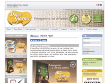 Tablet Screenshot of dolcegiorno.com
